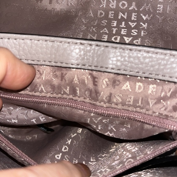 Kate Spade two tone crossbody in black and taupe - Picture 7 of 12